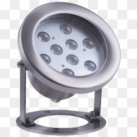 11w Stainless Steel Underwater Spot Light - Circle, HD Png Download - club lights png