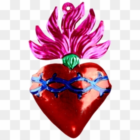 Illustration, HD Png Download - flaming heart png