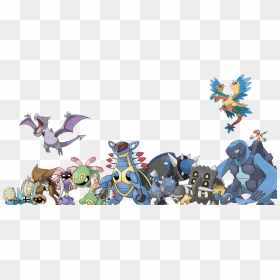 Behold Fossil Pokemon Club Resurrected - Pokemon Fossil Pokemon, HD Png Download - sandstorm png
