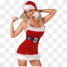Tubes Meres Noel - Female Santa Claus Png, Transparent Png - sexy santa png