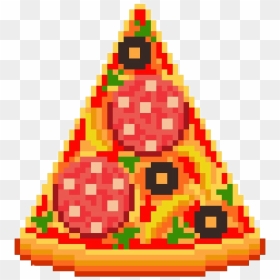 #pizza #pixel #food #pixelfood #kawaii #kawaiipixel - World In Stitches, HD Png Download - pixel food png