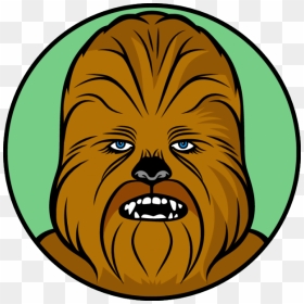 Star Wars Chewbacca Vector Clipart , Png Download - Chewbacca Star Wars Cartoon, Transparent Png - wookie png
