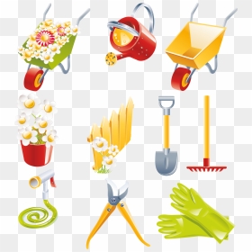 Royalty Free Collection Of Garden High Quality Free - Rake Illustration, HD Png Download - garden tools png
