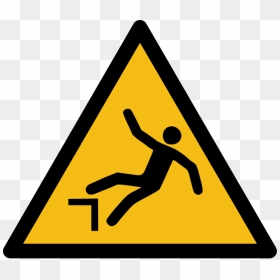 Iso 7010 W008 - Fall From Height Sign, HD Png Download - iso png