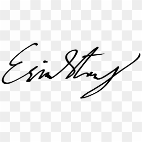 Signature Of Eric Stanley - Signature Starting With E, HD Png Download - starting line png