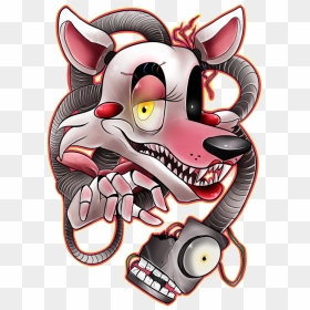 Confetti Clipart Fnaf - Mangle Five Nights At Freddy's, HD Png Download - mangle png