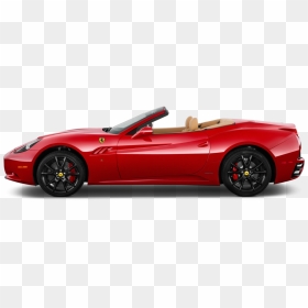 Convertible Ferrari Png Image - Ferrari Side View Png, Transparent Png - convertible png