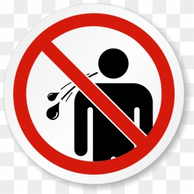 No Spitting Symbol - Do Not Spit Png, Transparent Png - iso png