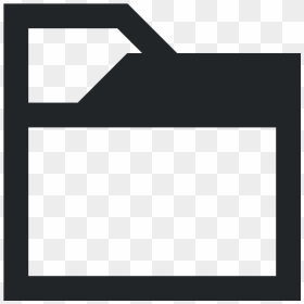 Transparent Black Folder Png, Png Download - black folder png