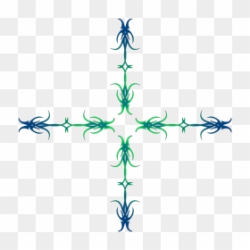 Cross Cruz Diamond Rhombus Rombo Tribal African African, HD Png Download - rombo png