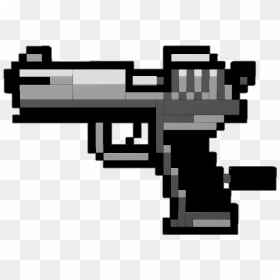 This Is A 8-bit Weapon Design For A Pistol Shoots A - Transparent 8 Bit Gun, HD Png Download - 8bit png