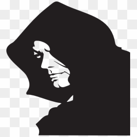 Guy Clipart Hooded - Man In Hood Vector, HD Png Download - hooded man png