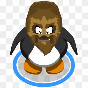 Wookie Mask Ig - Club Penguin Penguin Model, HD Png Download - wookie png