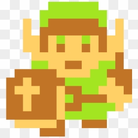 Legend Of Zelda 1986 Link, HD Png Download - 8bit png