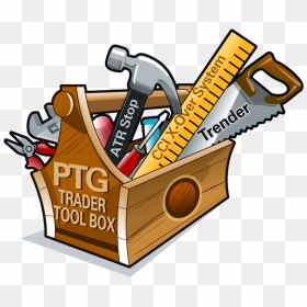 Ptg Trader Tool Box Ver - Tool Box Cartoon, HD Png Download - tool box png