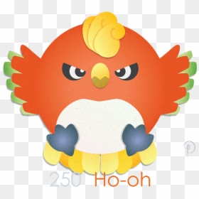 Ho Oh  i Always Thought It Was Kinda Odd That They - Cartoon, HD Png Download - ho oh png