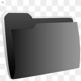 Tablet Computer, HD Png Download - black folder png