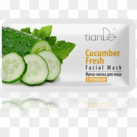 Cucumber Fresh Facial Mask - Tiande Cucumber Fresh, HD Png Download - cucumbers png