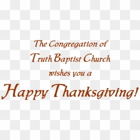 Calligraphy, HD Png Download - thanksgiving .png