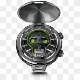 Pocket Watch With Skull, HD Png Download - pocketwatch png