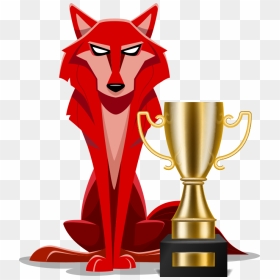 Wolf, HD Png Download - red wolf png