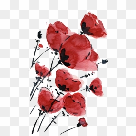 Red Tumblr Png - Red Flower Drawing Png, Transparent Png - red png tumblr