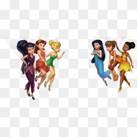 Free Tinkerbell And Friends Png - Transparent Disney Fairies Png, Png Download - tinkerbell and friends png