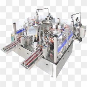 Premade Pouch Machine Quad - Filling Pouch Machine, HD Png Download - machinery png