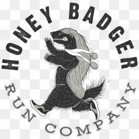 Honey Badger Run Company - Illustration, HD Png Download - honey badger png