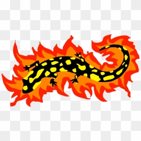 Salamander Flaming Ring, Adult Unisex, Dark Orange, HD Png Download - flaming heart png