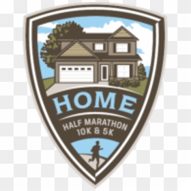 Virtual Home Half Marathon, 10k & 5k Charity Bib - Stay Home Virtual Race, HD Png Download - home symbol png