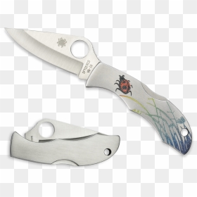 Spyderco Ladybug Tattoo, HD Png Download - grass blade texture png