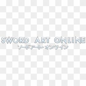 Calligraphy, HD Png Download - sword art online logo png