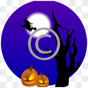 Free Halloween Scene Clipart, HD Png Download - thanksgiving .png