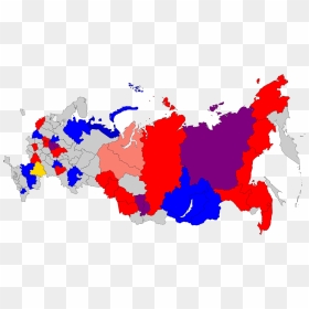 Russia 2018 Election Map, HD Png Download - rusia 2018 png