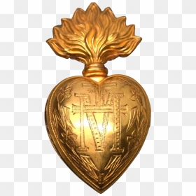 Shield, HD Png Download - flaming heart png