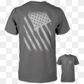 American Flag Shirt - 3 Percenters T Shirt, HD Png Download - distressed american flag png