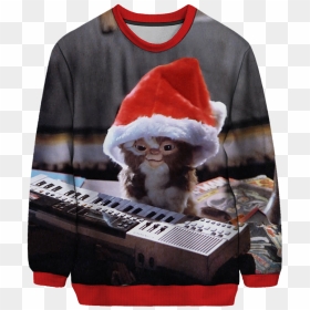 Gizmo Christmas Sweater - Gremlins Christmas, HD Png Download - gremlins png
