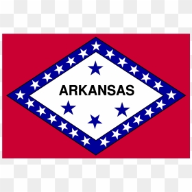Arkansas State Flag, HD Png Download - arkansas outline png