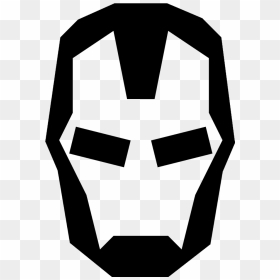 The Iron Man Logo - Logo Iron Man Symbol, HD Png Download - hooded man png