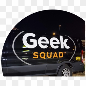 Geek Squad Fleet Wraps Advertisement In Dallas, Tx - Volkswagen Crafter, HD Png Download - geek squad logo png