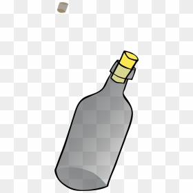 Bottle Clip Art, HD Png Download - wine bottle outline png