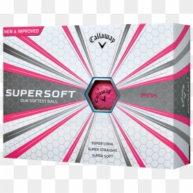 Callaway Supersoft Pink Matte, HD Png Download - callaway logo png