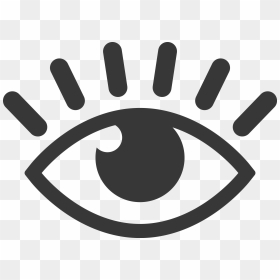 Big Eyes Png - Transparent Background Eye Icon, Png Download - white eyes png