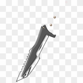 Hunter Knife Clipart - Big Knife Png, Transparent Png - knife clipart png