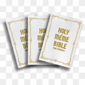 Holy Méme Bible Gift Bundle "     Data Rimg="lazy"  - Cross-stitch, HD Png Download - meme png pack