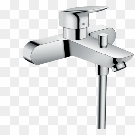 Single Lever Bath Mixer For Exposed Installation With - Hansgrohe Logis, HD Png Download - bath tub png