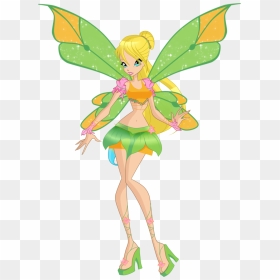 Transparent Tinkerbelle Clipart - Winx Club Liria Sophix, HD Png Download - tinkerbell and friends png