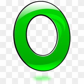 This Free Icons Png Design Of Glossy Number , Png Download - Green Zero, Transparent Png - number icons png