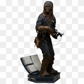 Chewbacca Statue Premium Format, HD Png Download - wookie png